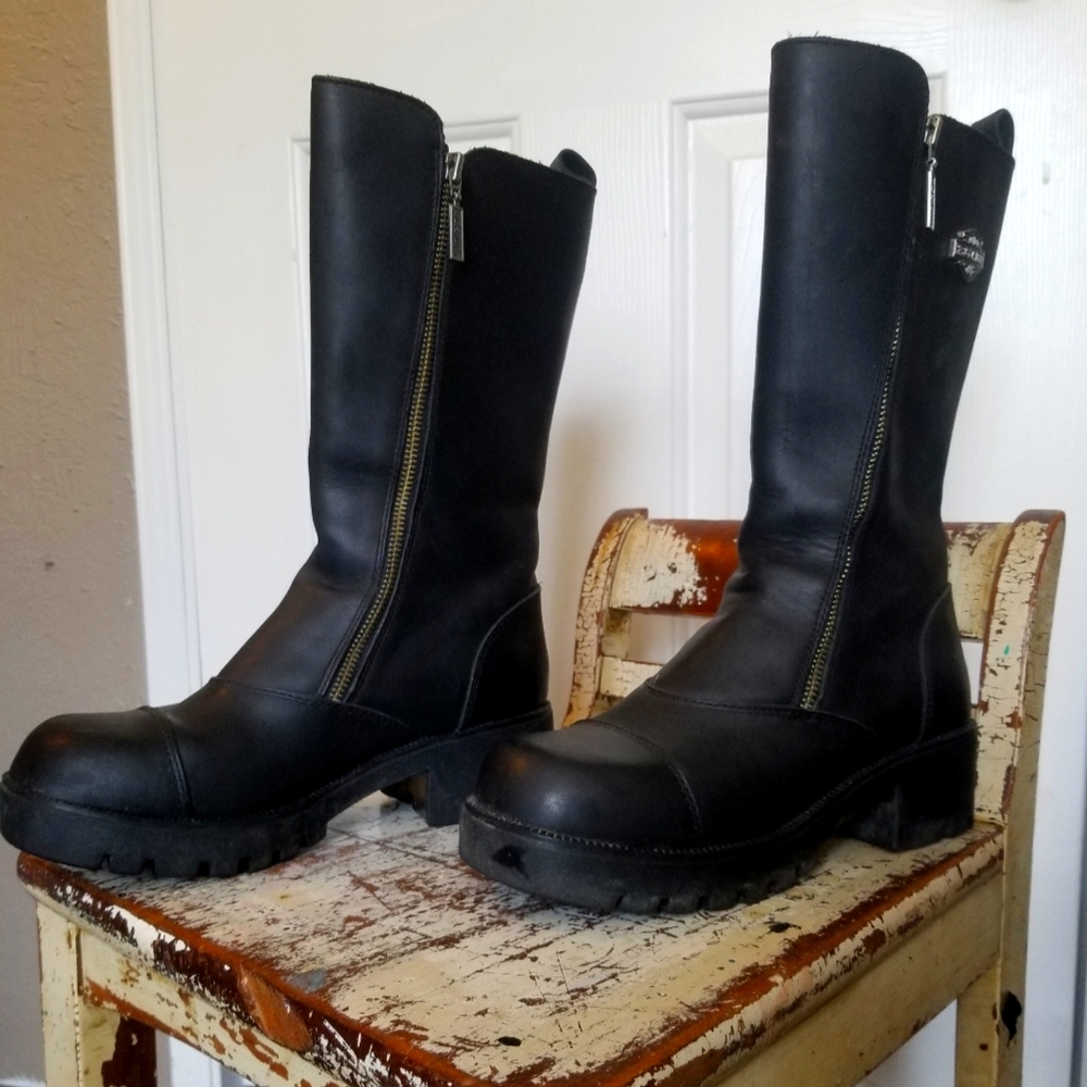Harley Davidson Knee high boot Size 8